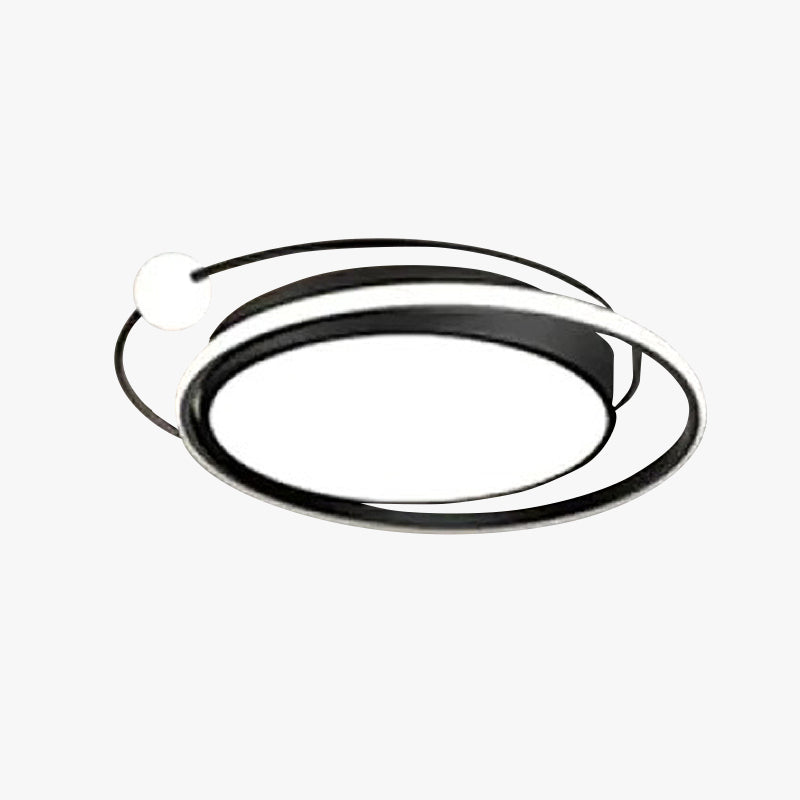 Arisha Modern Multi Orbit Flush Mount Ceiling Light - Letslighting