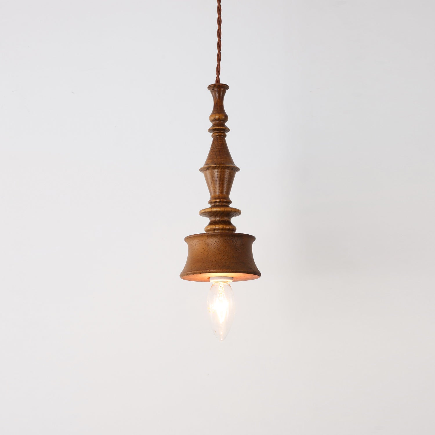 Iraeiel Vintage Minimalist Wooden Pendant Light - Letslighting
