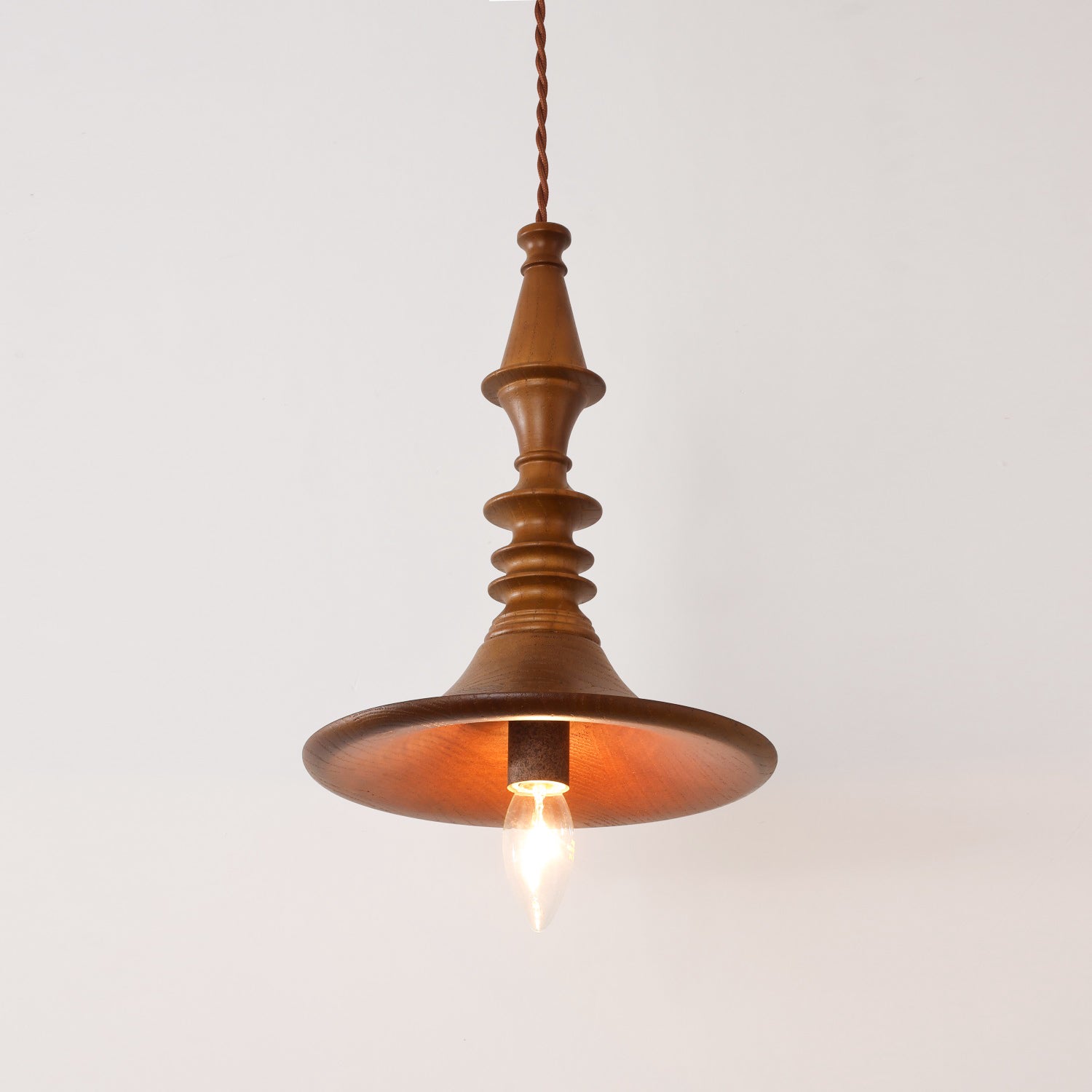 Iraeiel Vintage Minimalist Wooden Pendant Light - Letslighting