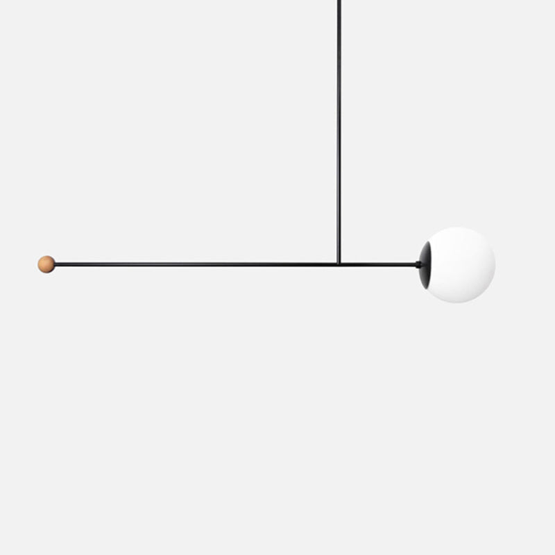 Avi Minimalist Round Led Pendant Light, Living Room - Letslighting