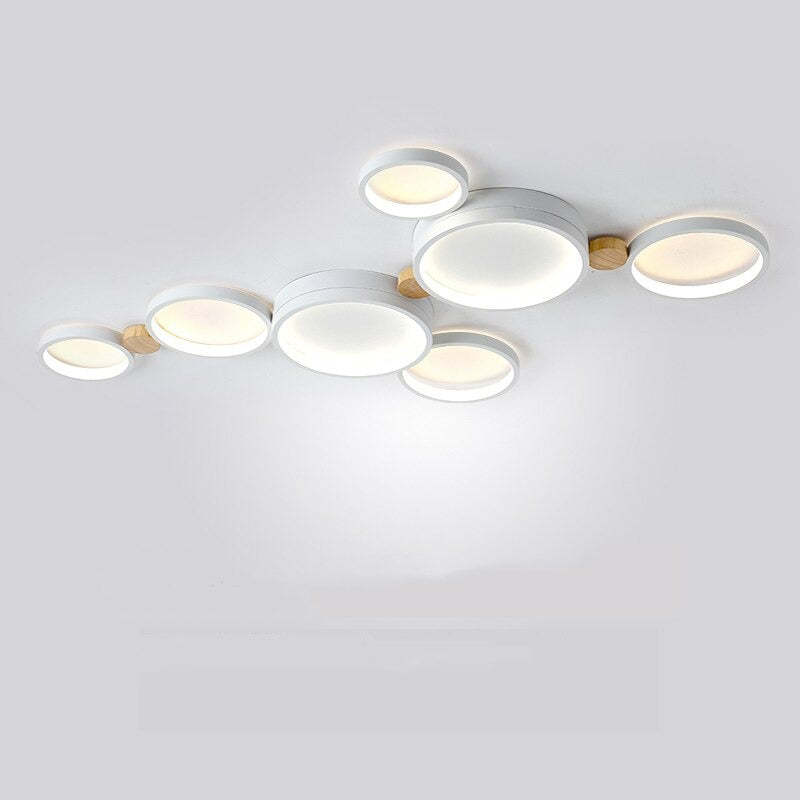 Arisha Round Flush Mount Ceiling Light Bedroom - Letslighting