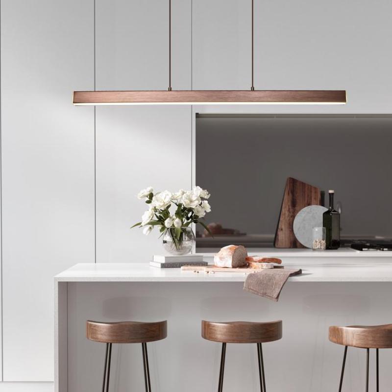 Edge Modern Linear Metal LED Pendant Light