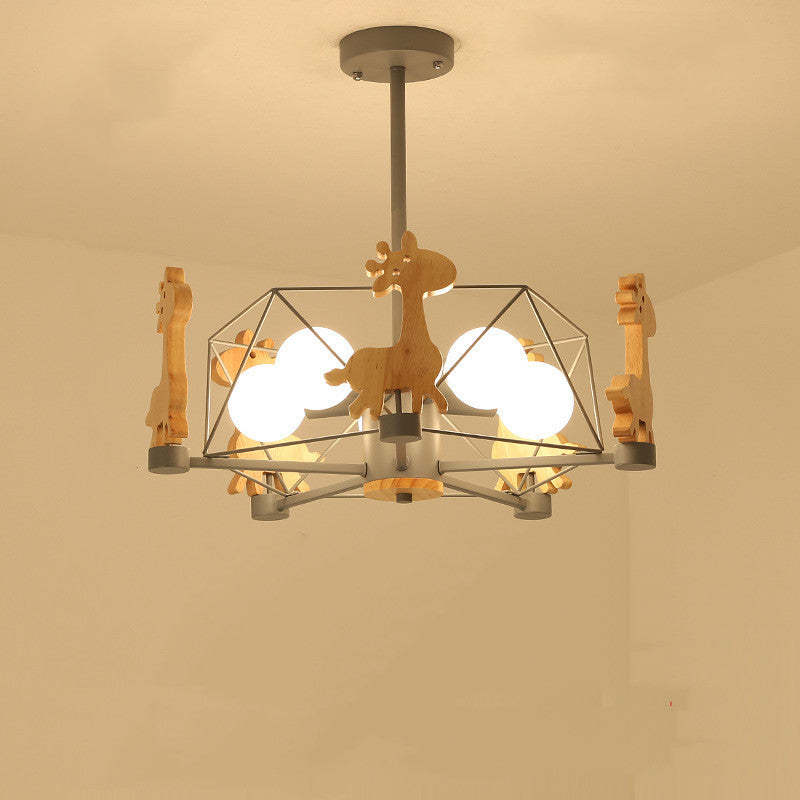 Arisha Giraffes LED Flush Mount Ceiling Light - Letslighting