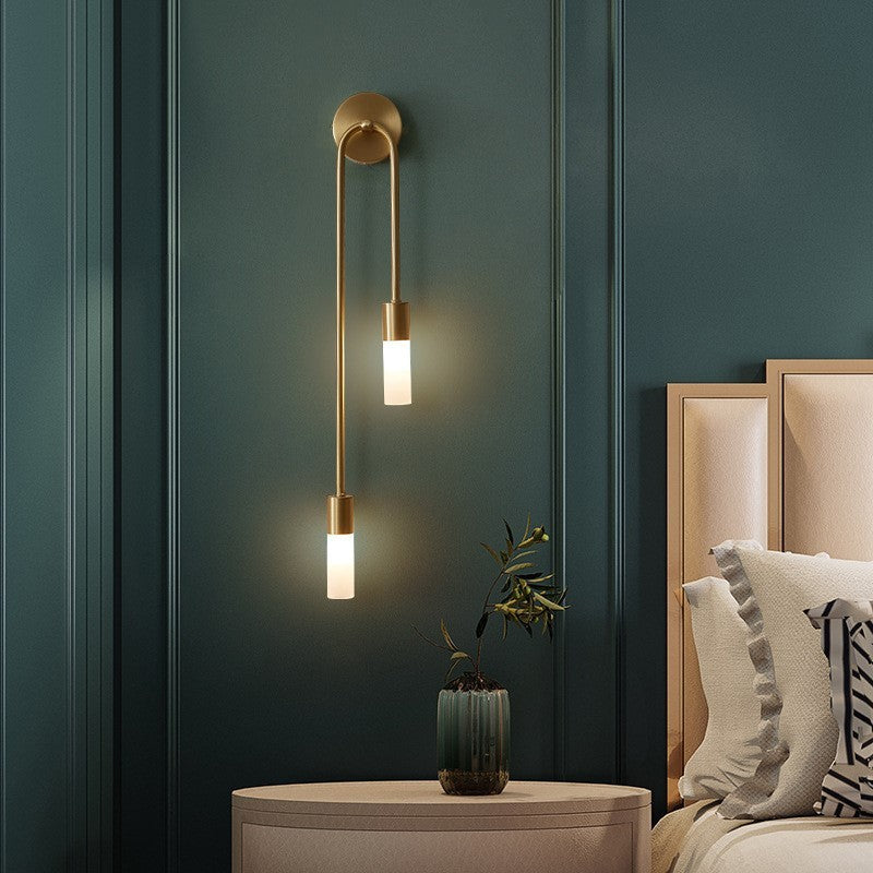 Arisha Modern Stick Wall Sconce Metal for Bedeside