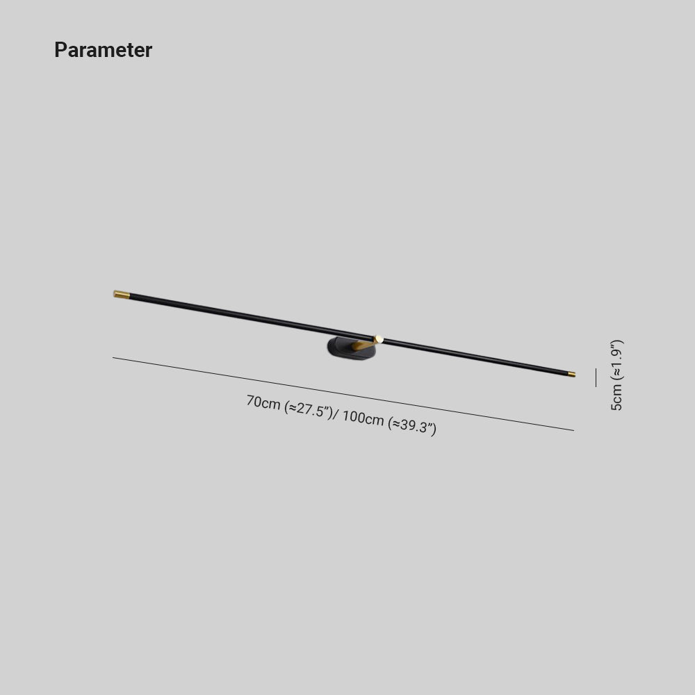 Arisha Minimalist Linear Wall Lamp Hardwire