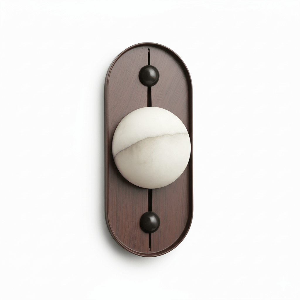 Koyan Minimalist Alabaster Wall Light