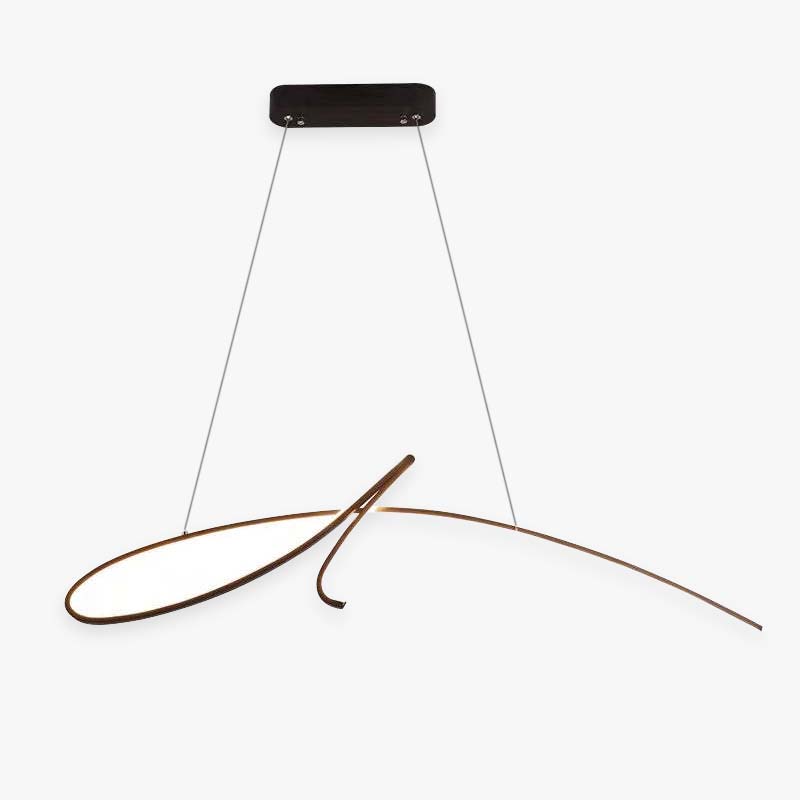 Arisha Pendant Light Irregular-curved Modern Restaurant - Letslighting