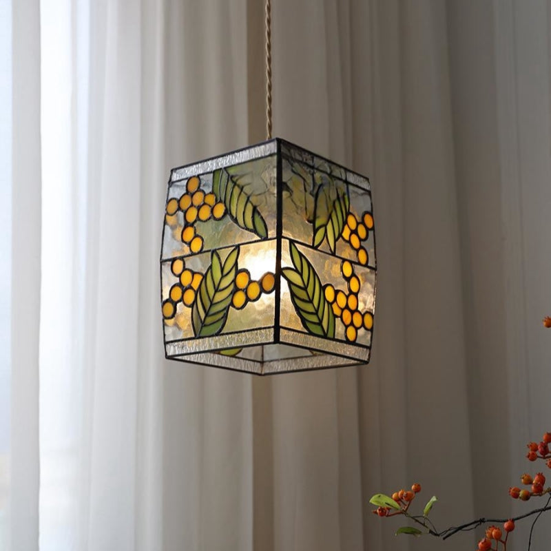 Tiffany Vintage Pendant Light Glass Living Room Dining Room Bedroom