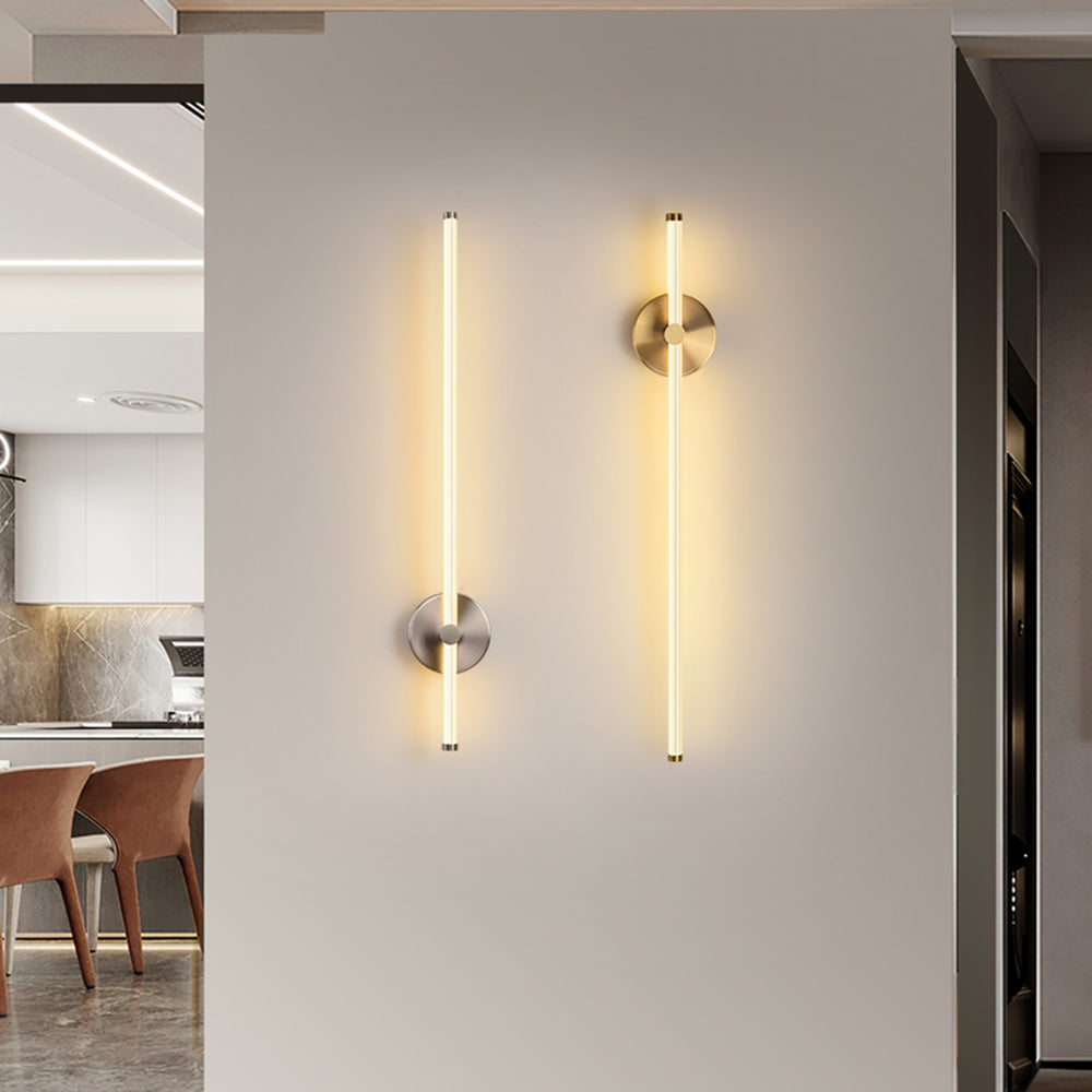 Arisha Coppery & Nickel Indoor Wall Lamp, /Acrylic - Letslighting