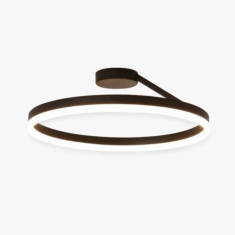 Arisha Modern Circle Flush Mount Ceiling Light Bedroom - Letslighting