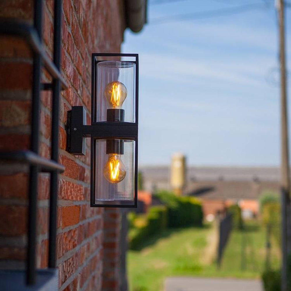 Silva Modern Rectangular Outdoor Wall Lamp - Letslighting