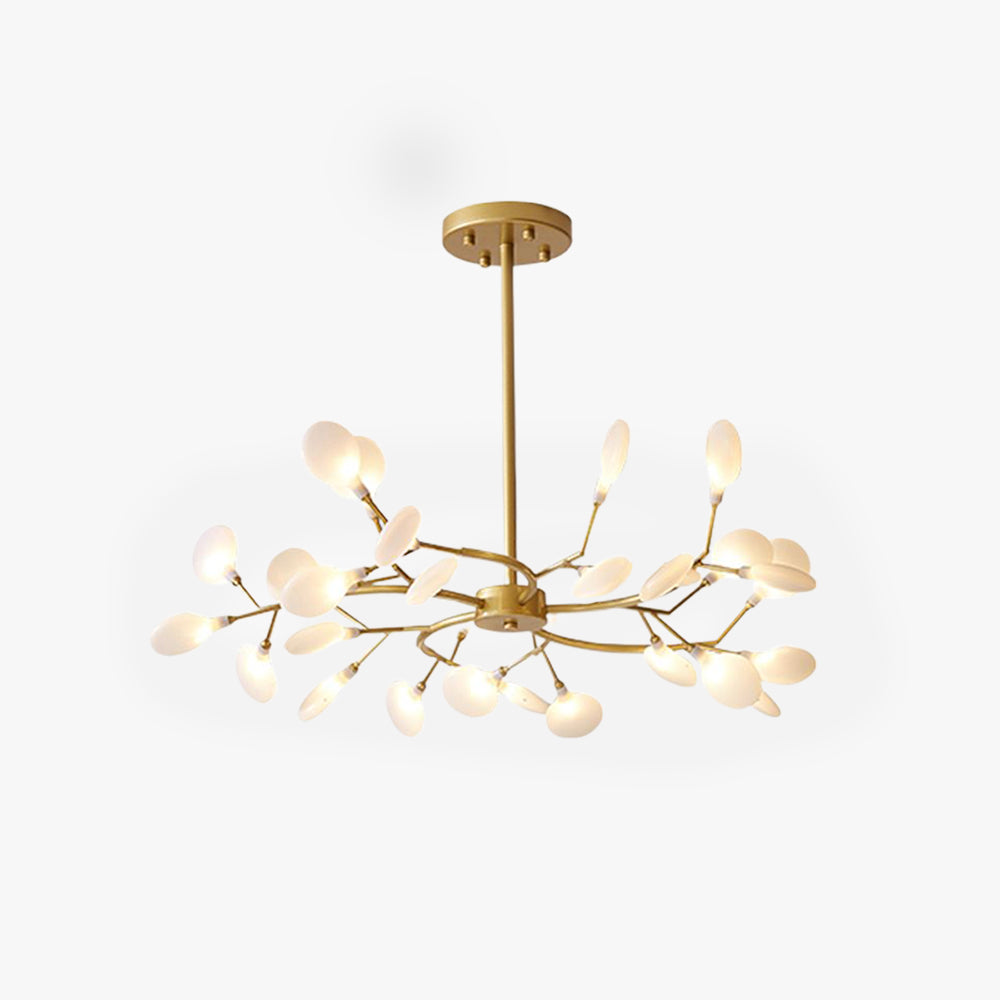 Olivia Unique Branch Firefly Art Deco Chandelier Living Room - Letslighting