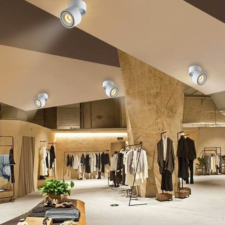 Aim Round Rotatable Ceiling Light Spotlight - Letslighting