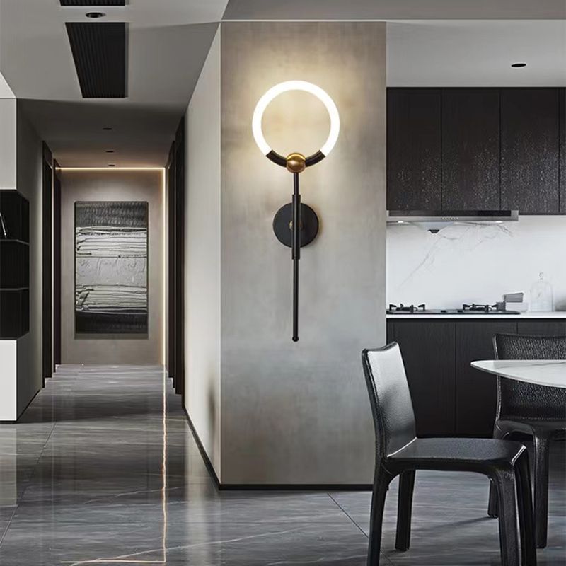 Arisha Modern Ring Vanity Wall Lamp Bathroom