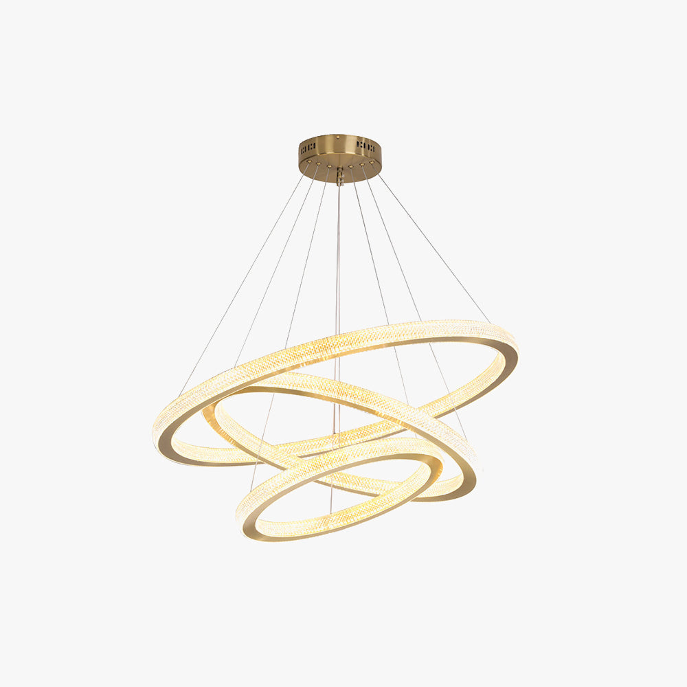 Kristy Contemporary Luxury Ring Pendant Light