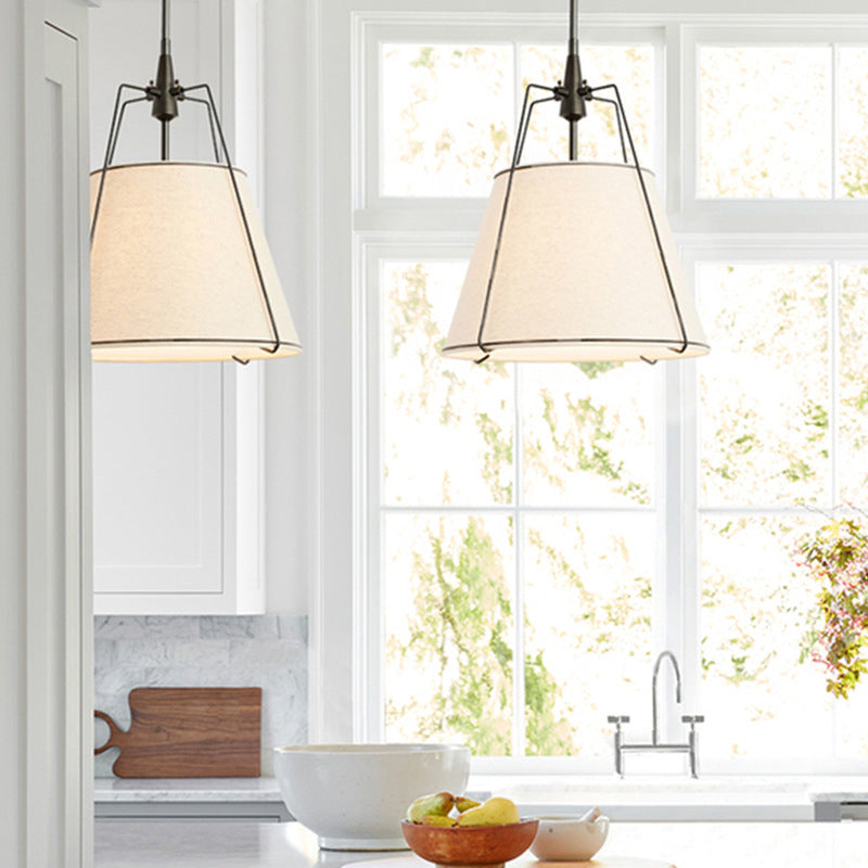 Ritta Modern Fabric Pendant Light Dinging Room - Letslighting