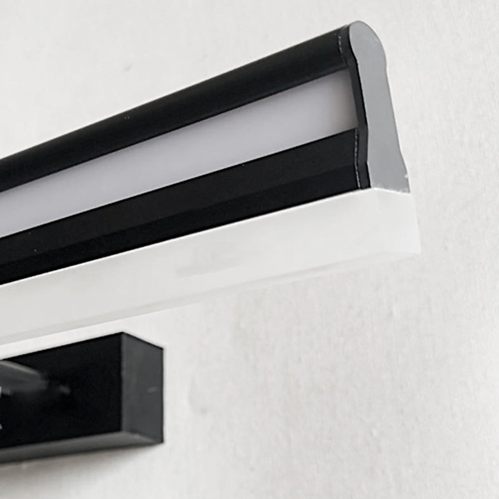 Arisha Industrial Linear Metal Acrylic Wall Lamp