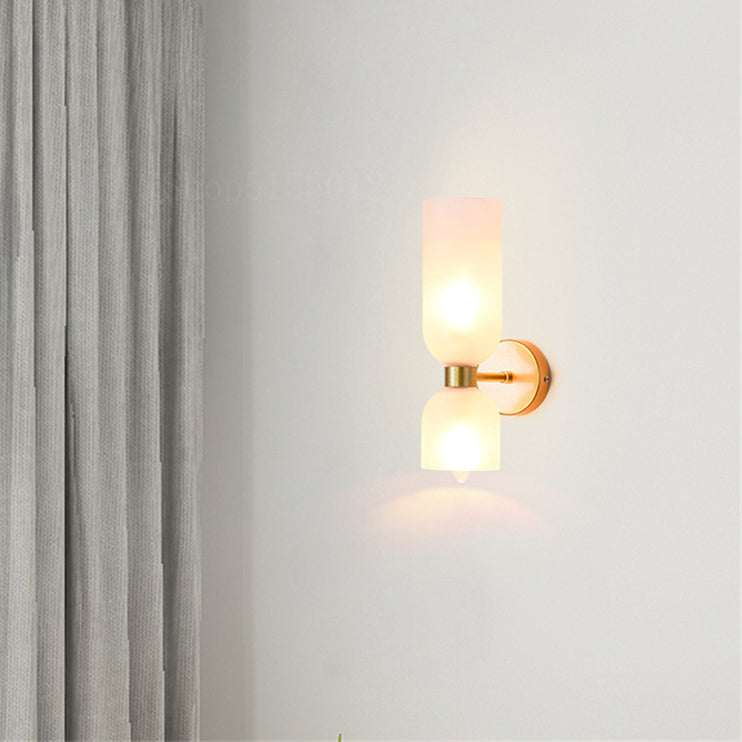Valentina Modern Bedroom Glass Wall Lamp Sconce - Letslighting