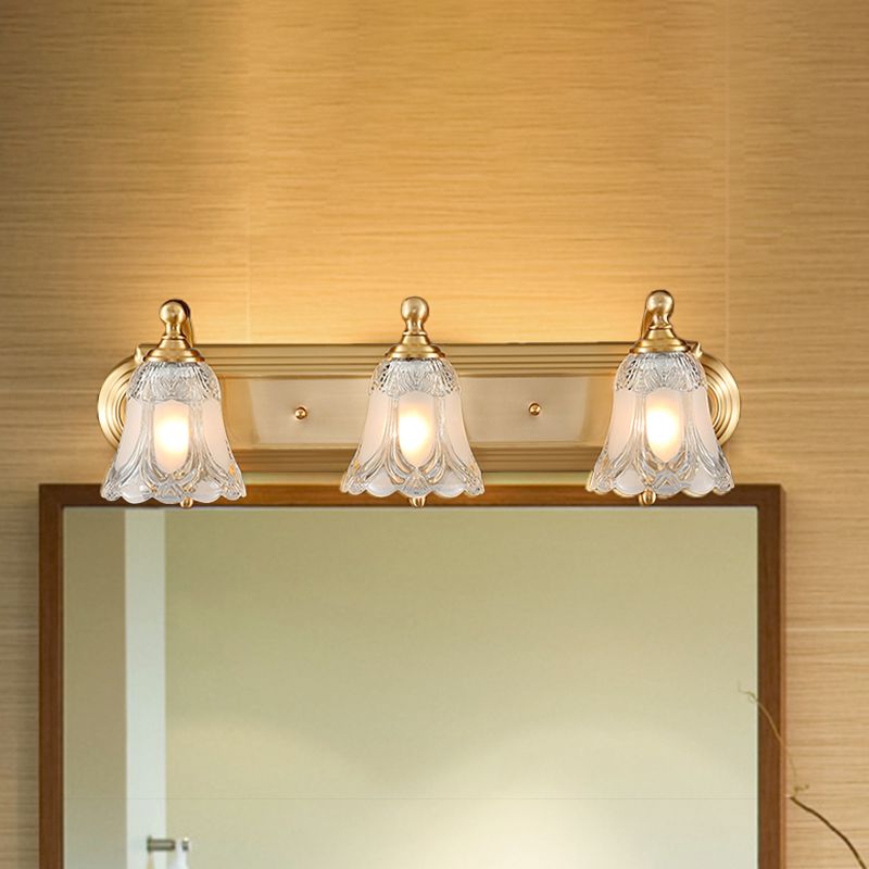 Ray Modern Flower Metal Vanity Wall Lamp