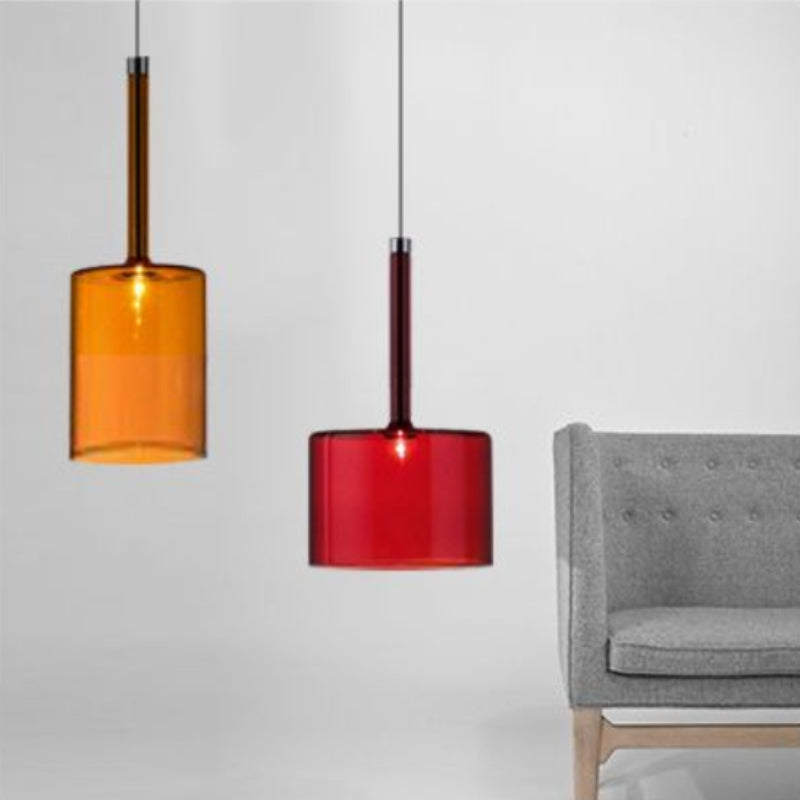 Valentina Minimalist Modern Glass LED Pendant Light 3 Style