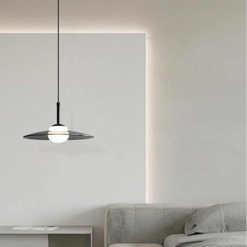Arisha Design Long Pendant Light Glass Bedroom Dining Room - Letslighting