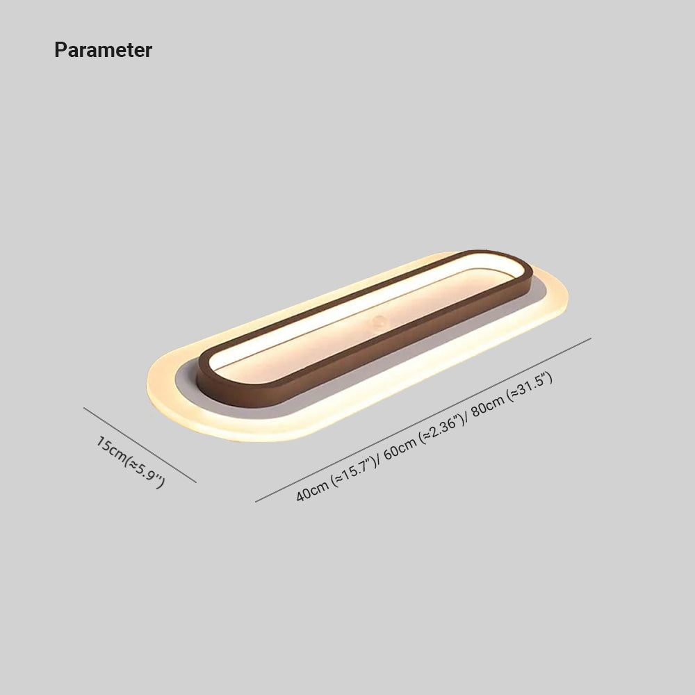 Arisha Modern Linear Acrylic Ceiling Light - Letslighting