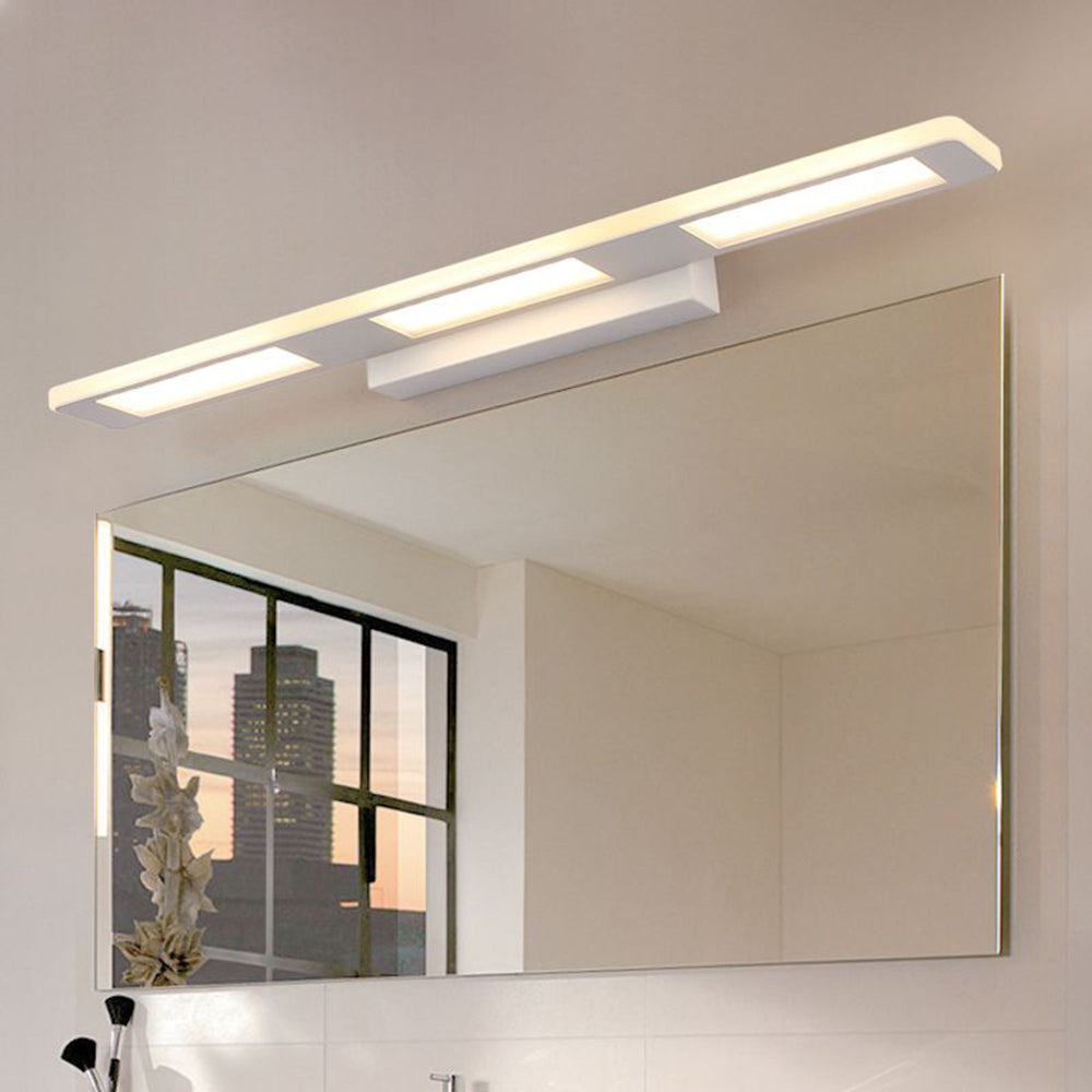 Arisha Modern Rectangular Acrylic Wall Lamp Bathroom - Letslighting