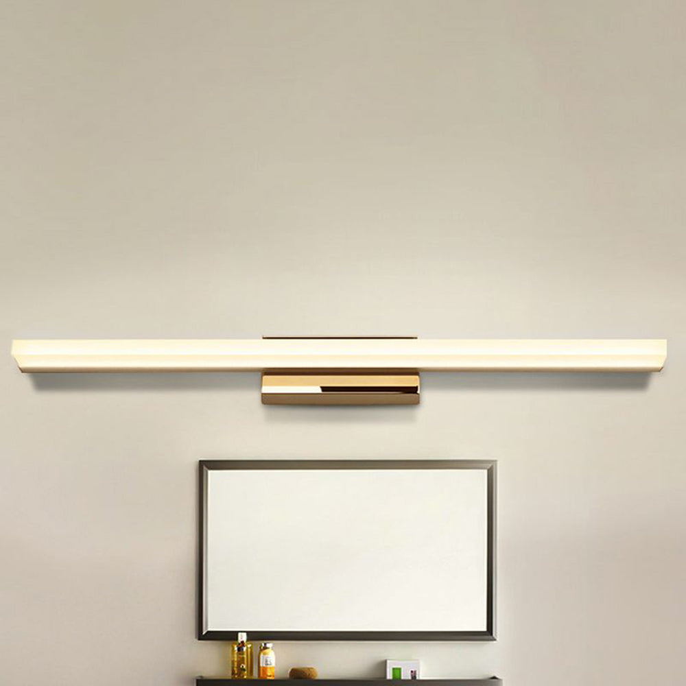 Arisha Minimalist Metal Linear Mirror Vanity Wall Lamp