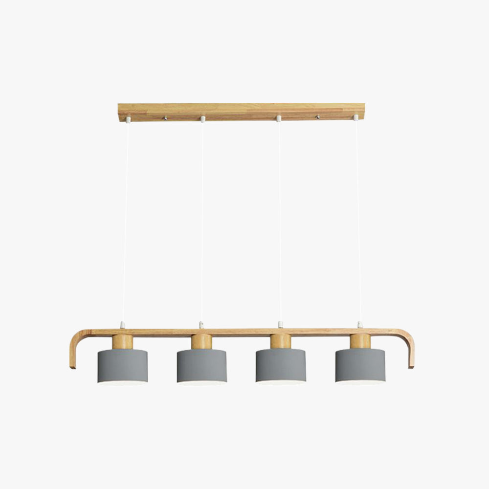 Valentina Pendant Light Cylinder Nordic Bamboo Bedroom