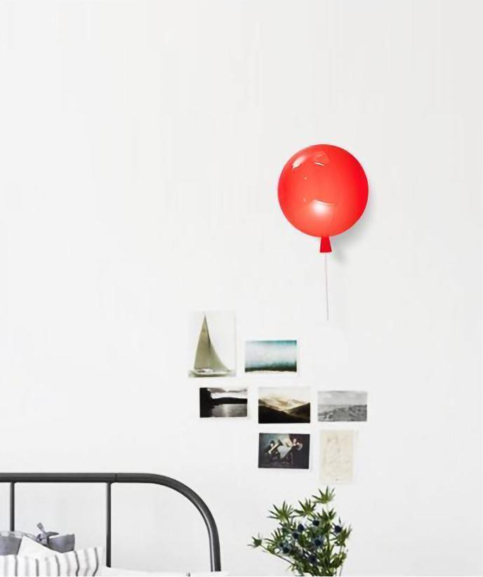 Cheerful Balloon Dream Plastic Wall Light - Letslighting