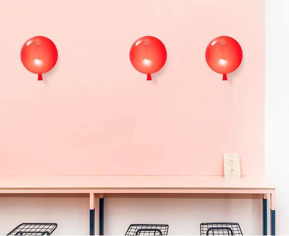 Cheerful Balloon Dream Plastic Wall Light - Letslighting