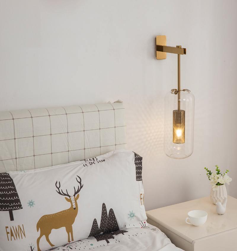 Evan Premium Nordic Art Glass Wall Lamp - Letslighting