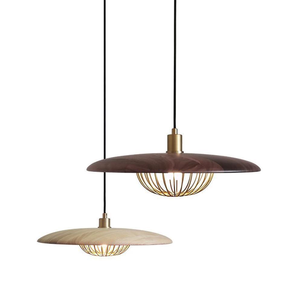 Elanora Wood Retro Vintage Pendant Lamp - Letslighting