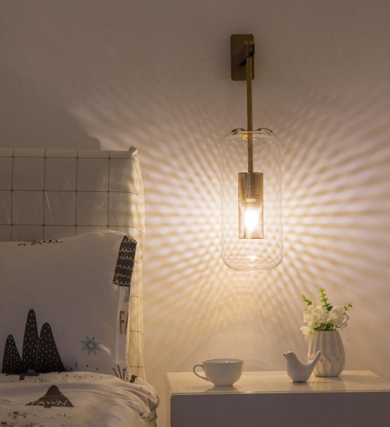 Evan Premium Nordic Art Glass Wall Lamp - Letslighting