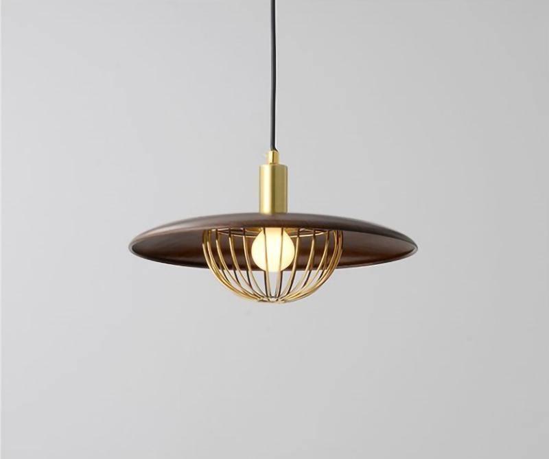 Elanora Wood Retro Vintage Pendant Lamp - Letslighting