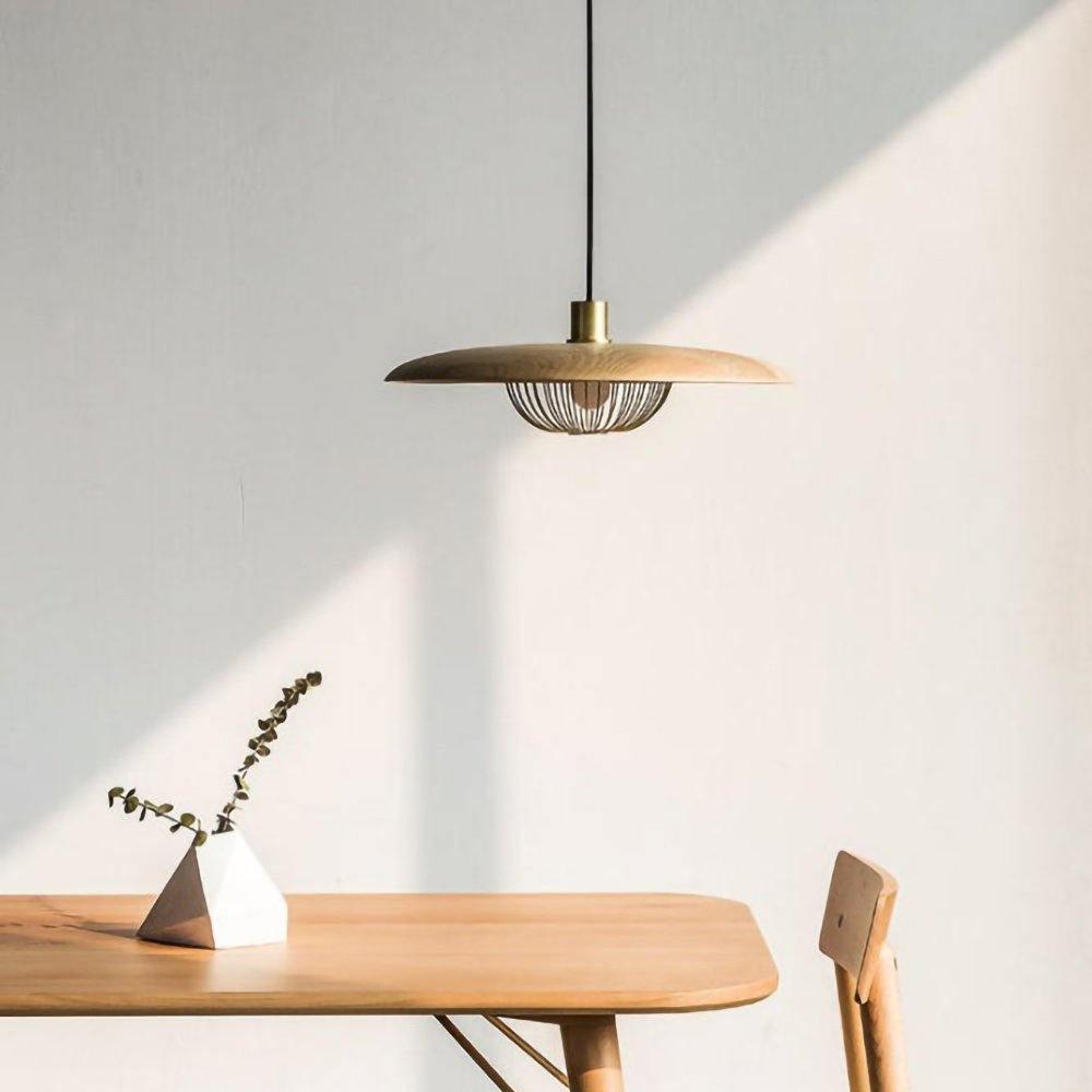 Elanora Wood Retro Vintage Pendant Lamp - Letslighting