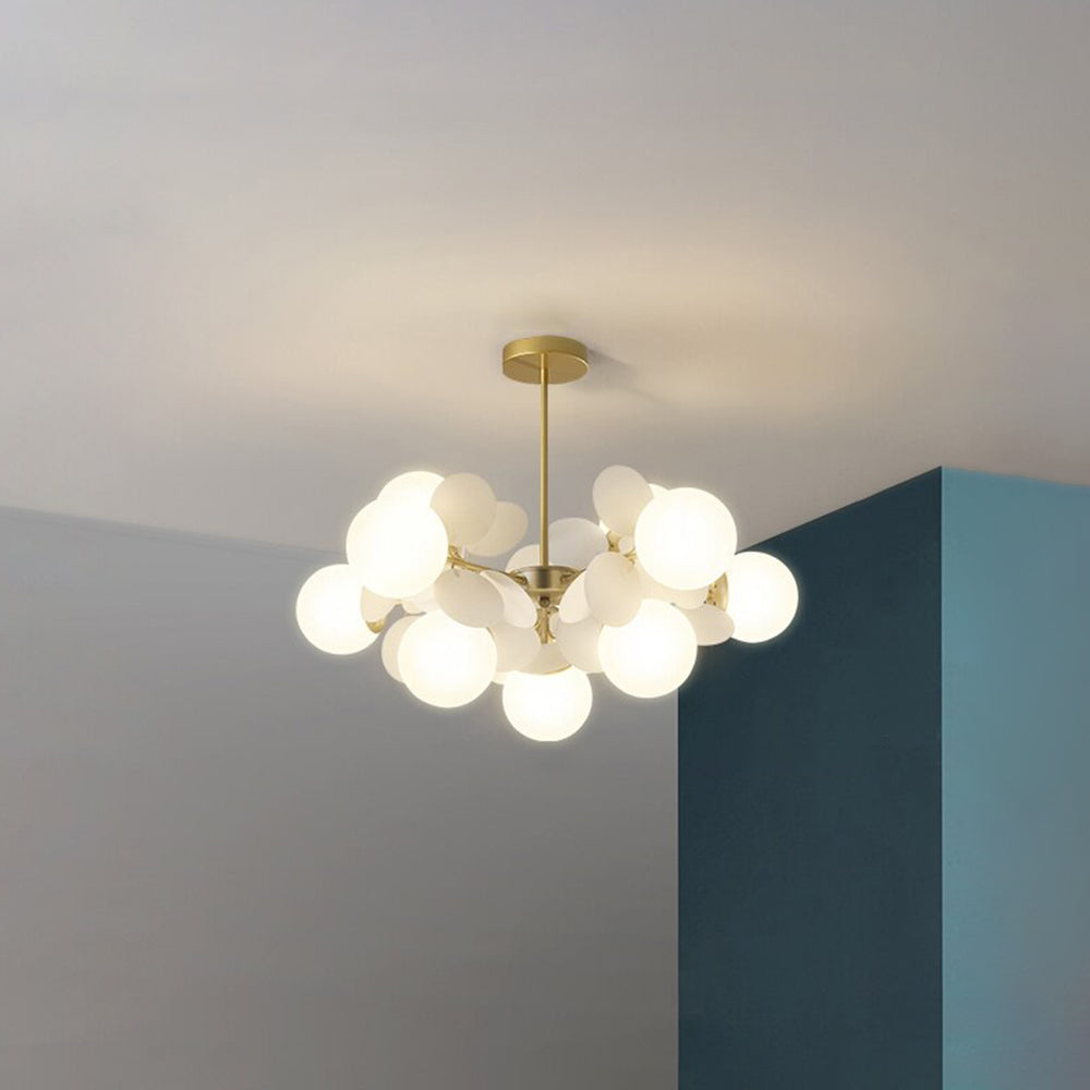 Aria Multicolored Flower Branch Chandelier Living Room - Letslighting