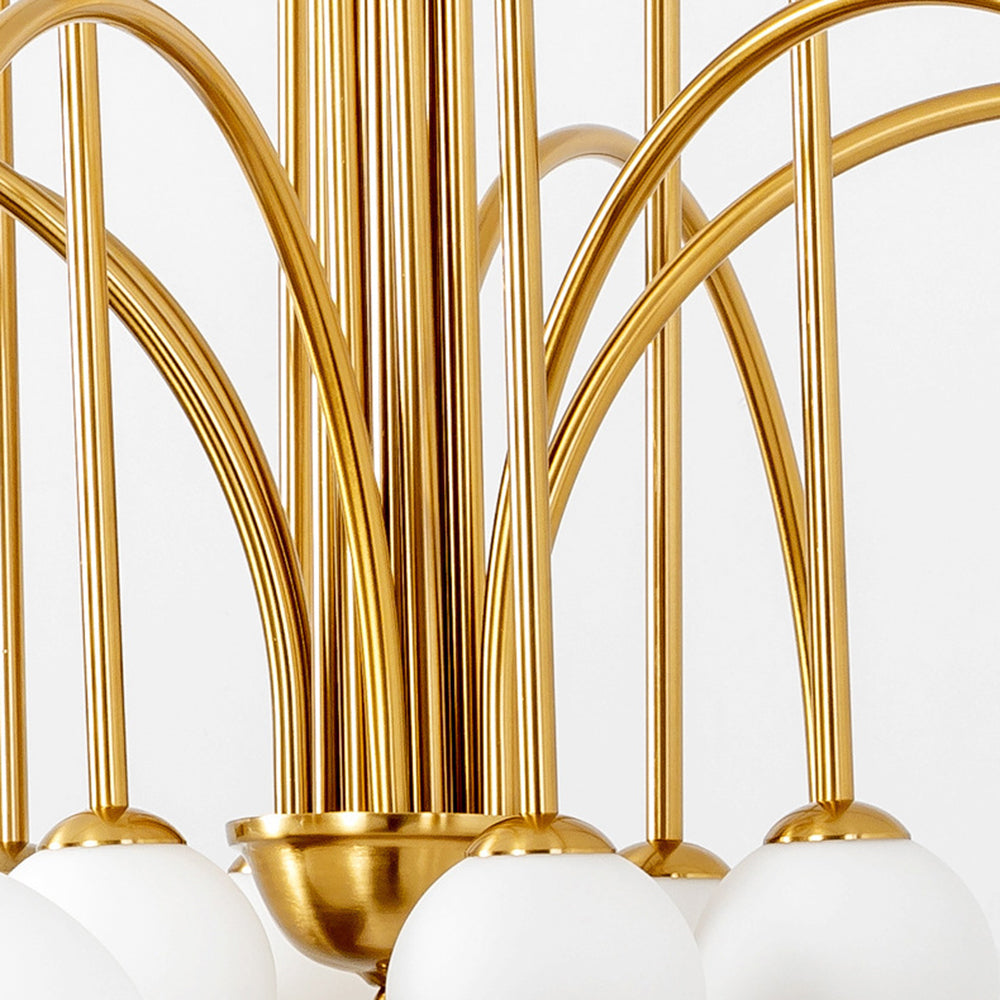 Avi Double Layer Glass Pendant Light