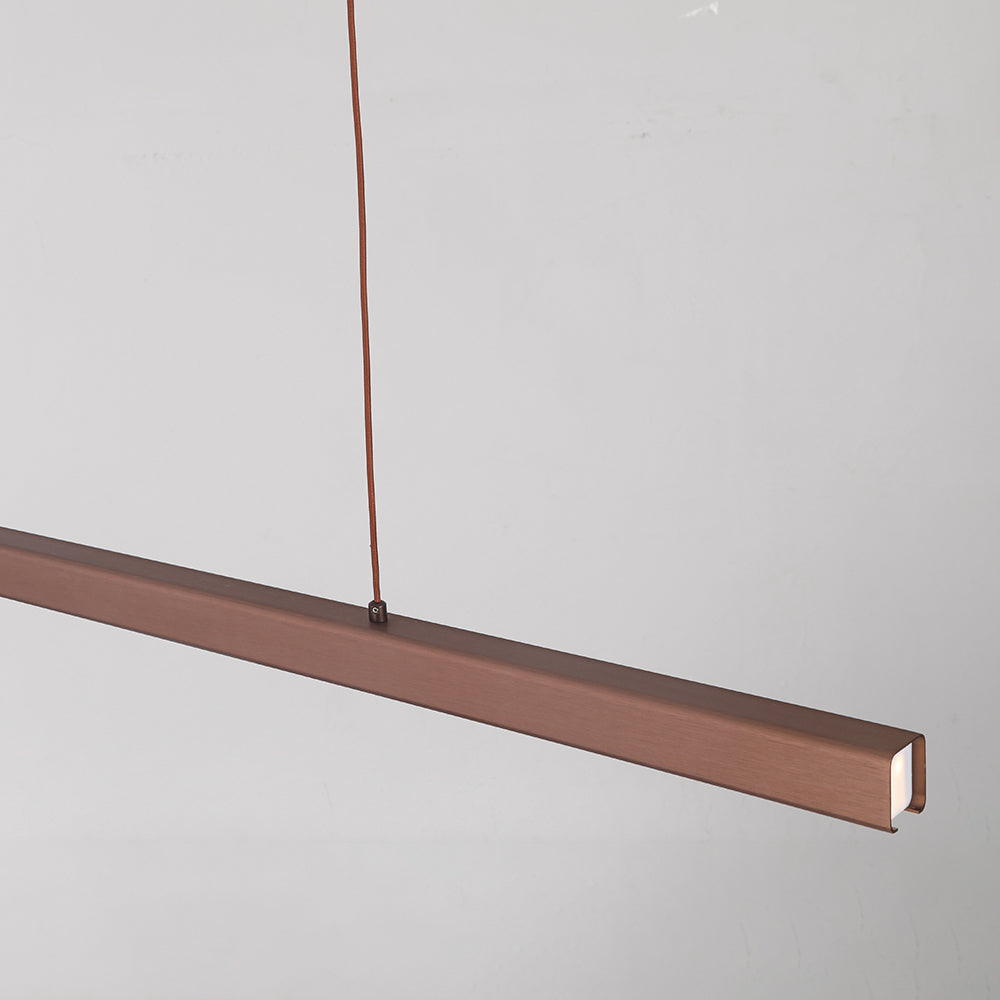 Edge Modern Linear Metal LED Pendant Light