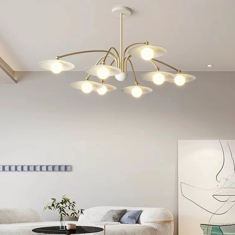 Arisha Minimalist Blown Metal Pendant Light