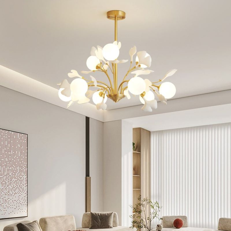 Olivia Luxury Creative Minimalist Chandelier Glass Bedroom - Letslighting