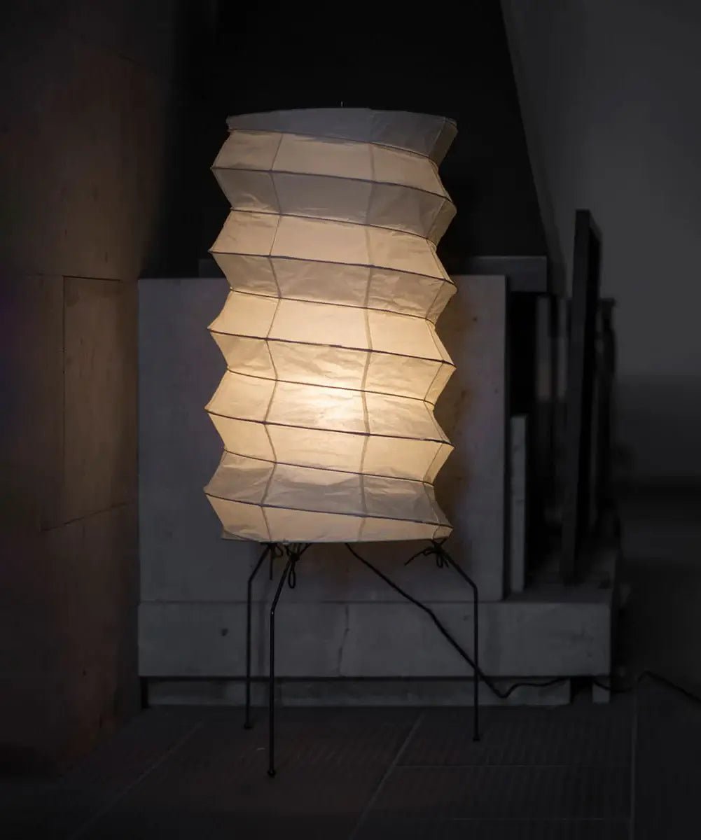 Diego Minimalist Rice Paper Floor Lamp - Letslighting