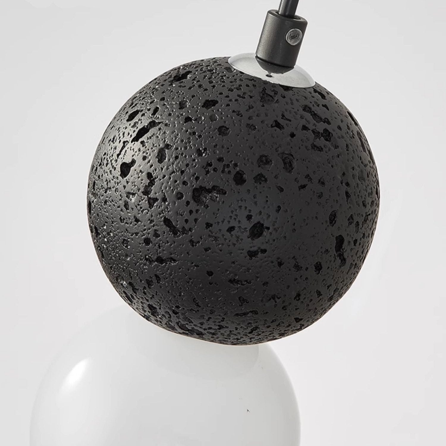 Valentina Single Globe Colorful Pendant Light, Dolomite, LED - Letslighting