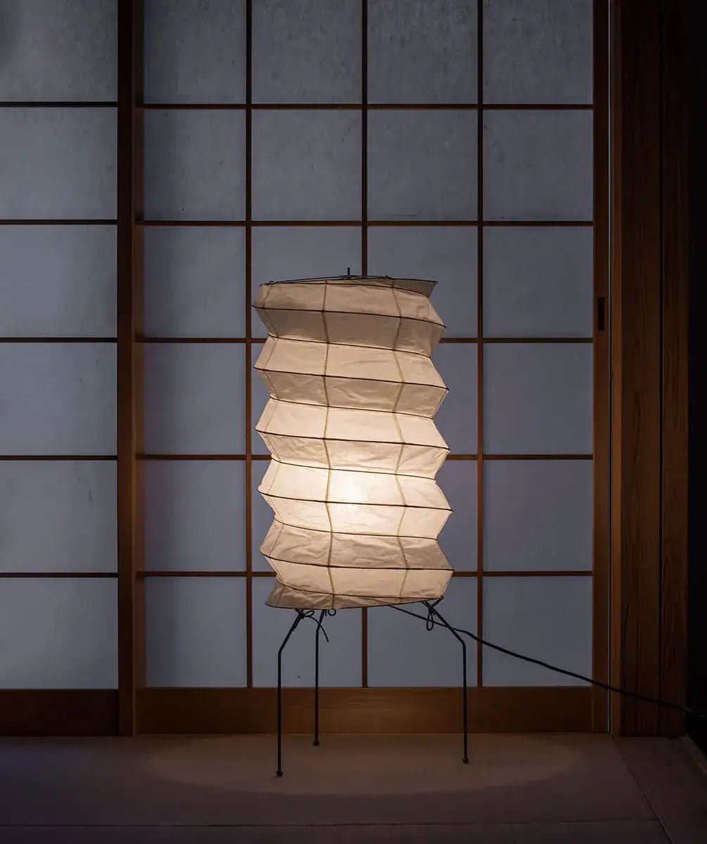 Diego Minimalist Rice Paper Floor Lamp - Letslighting