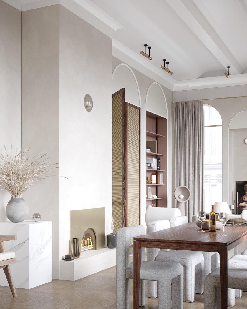 Ernionis Textured Ceramic Floor Lamp - Letslighting