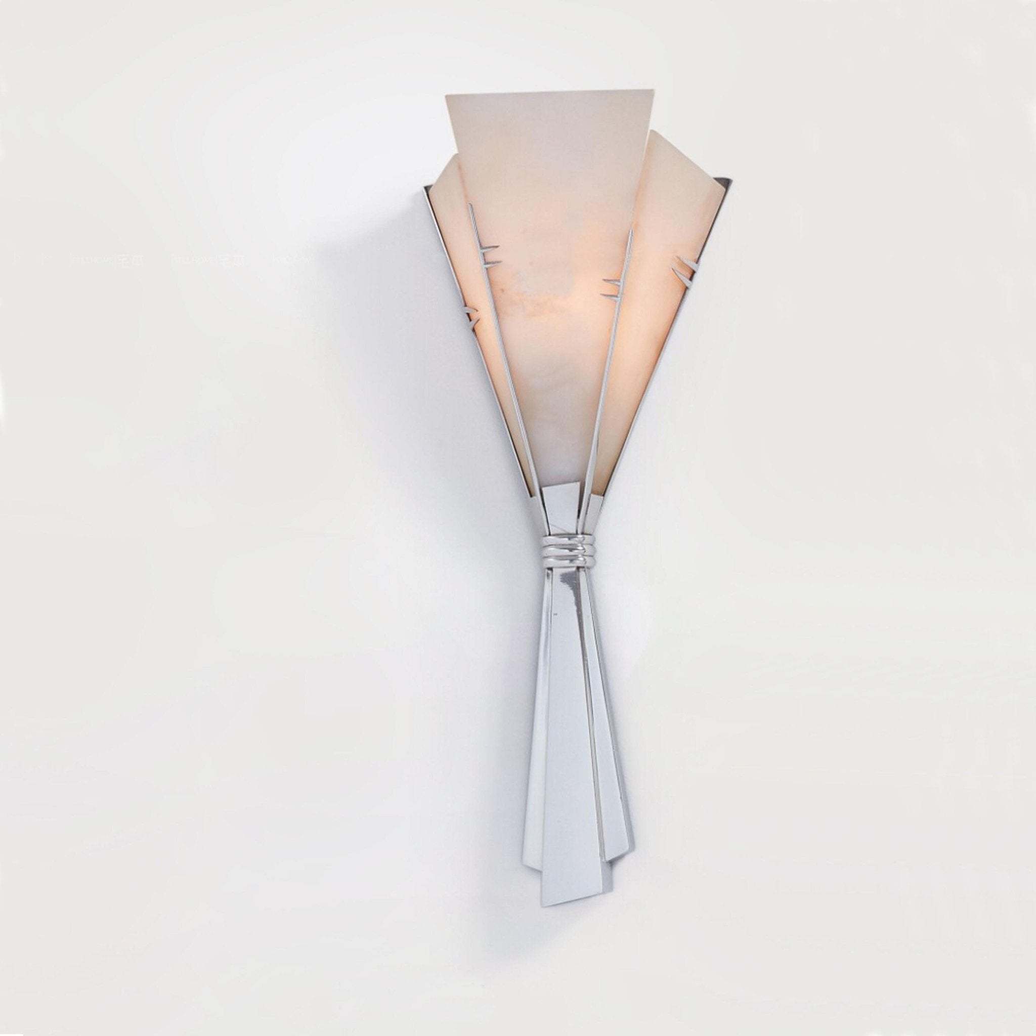 Florent Alabaster Fan Wall Sconce - Letslighting
