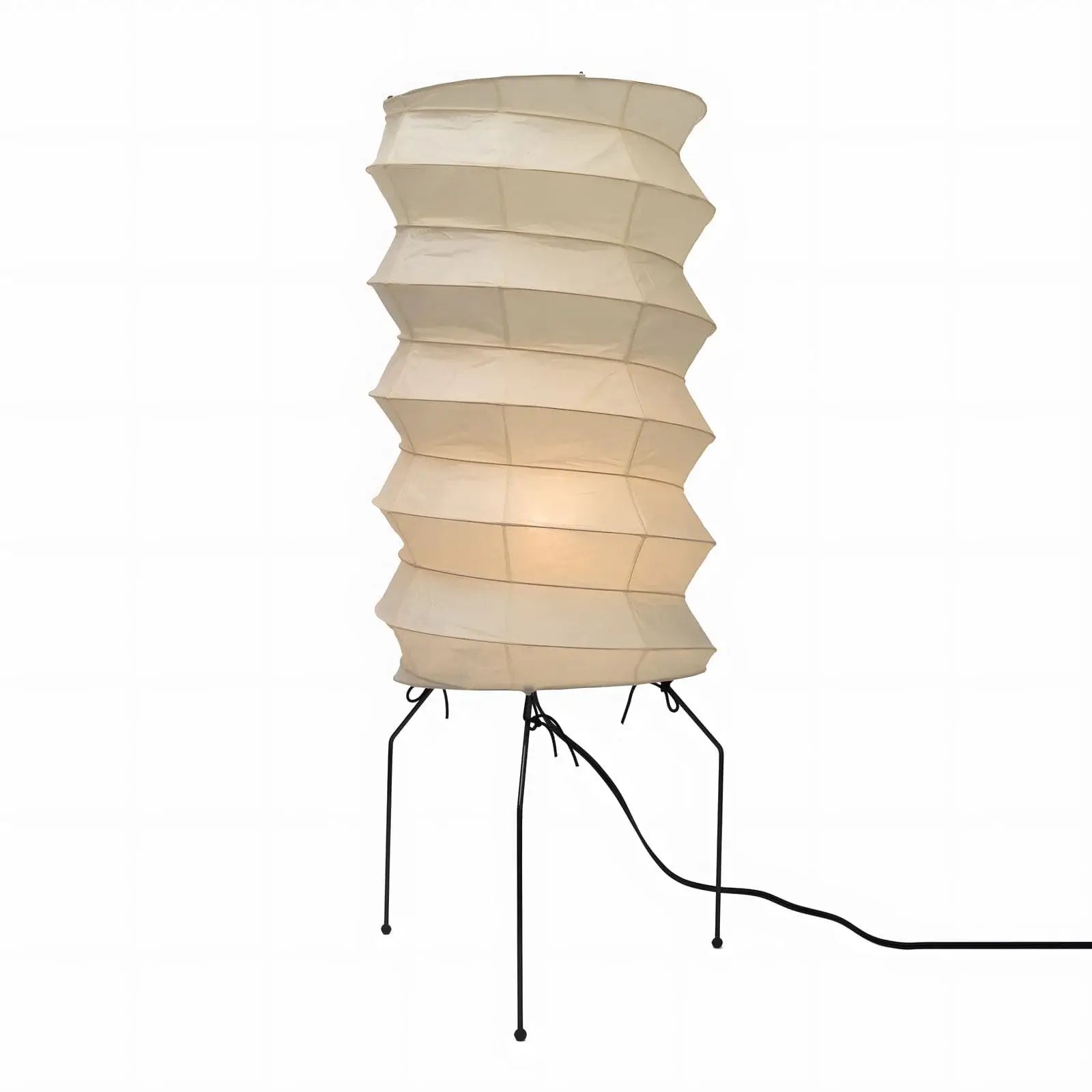 Diego Minimalist Rice Paper Floor Lamp - Letslighting