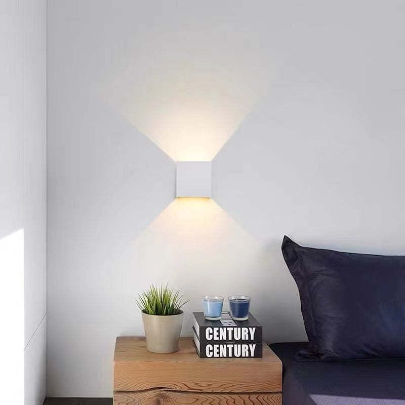 Ray Modern Adjustable Square Outdoor Wall Lamp LED - Letslighting