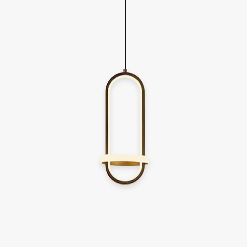Arisha Modern Minimalist LED Ring Pendant Light - Letslighting