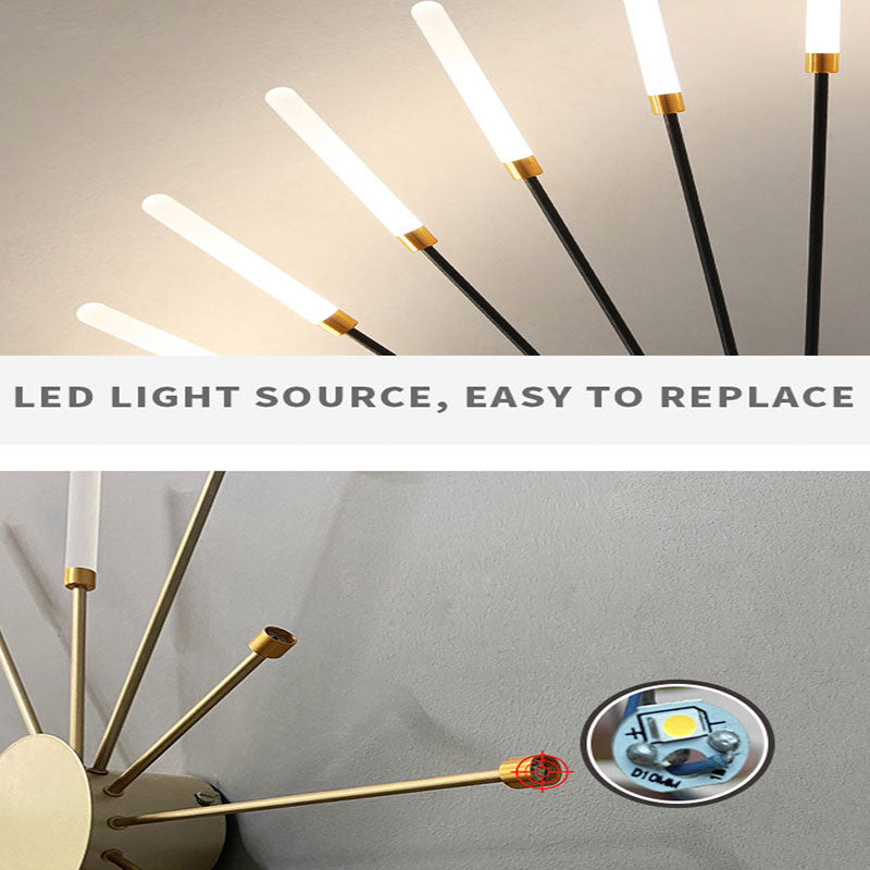 Arisha Modern Home Decoration Fireworks LED Ceiling Light - Letslighting
